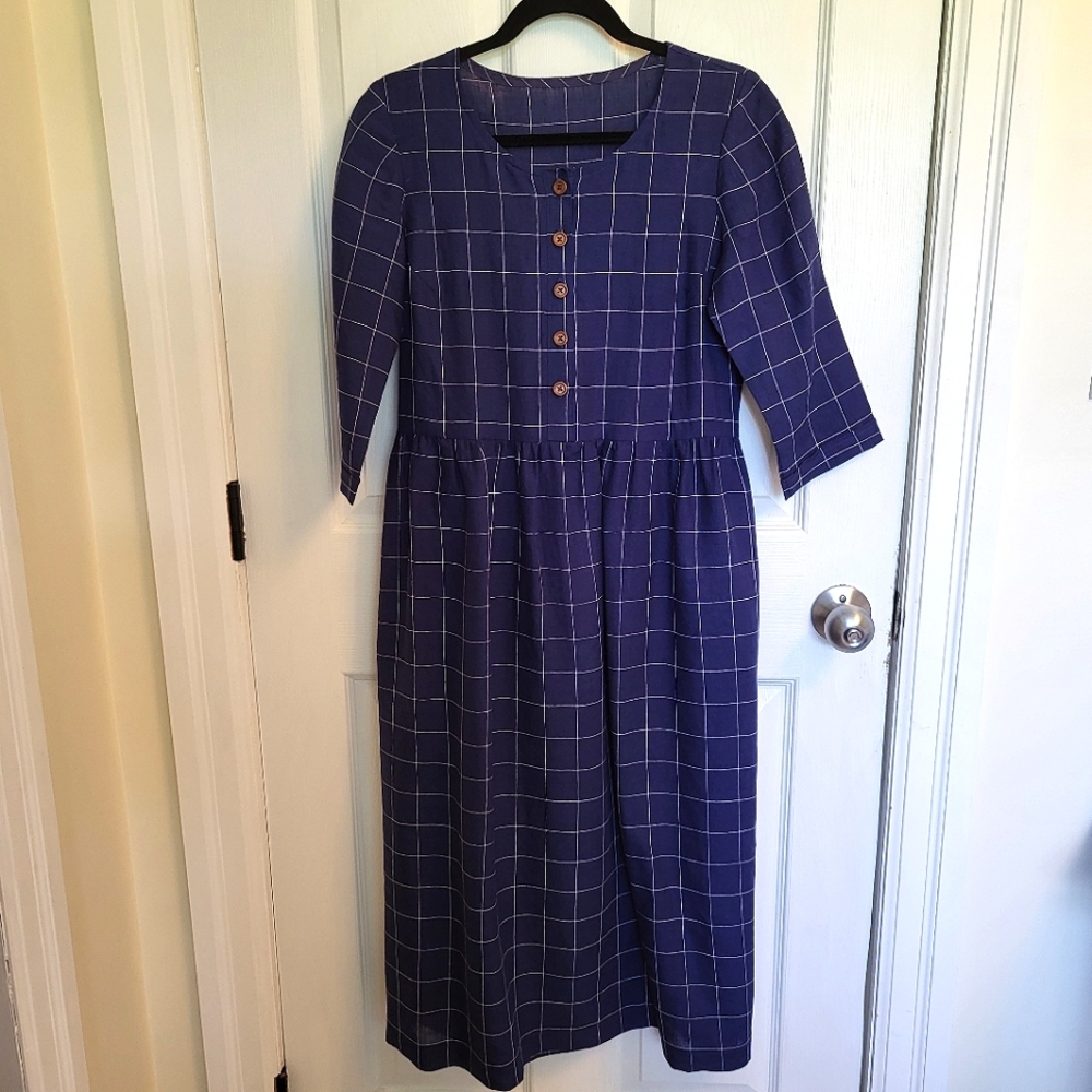 Ethical Linen Midi Dress